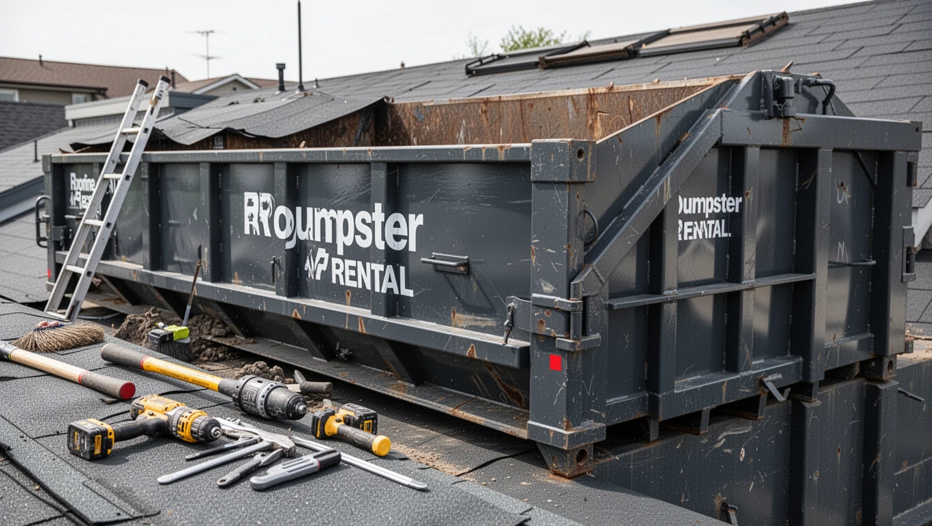 Roofing Dumpster Rental