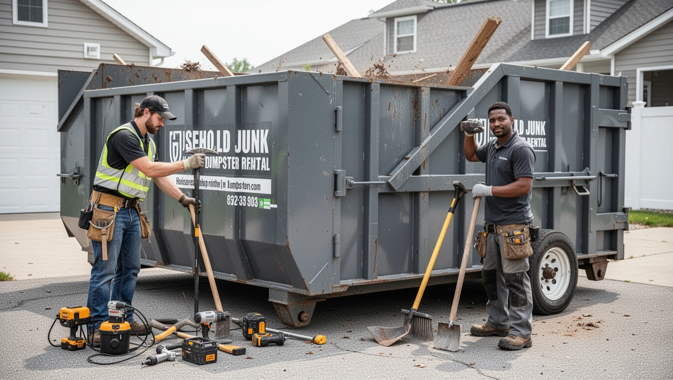 Household Junk Dumpster Rental